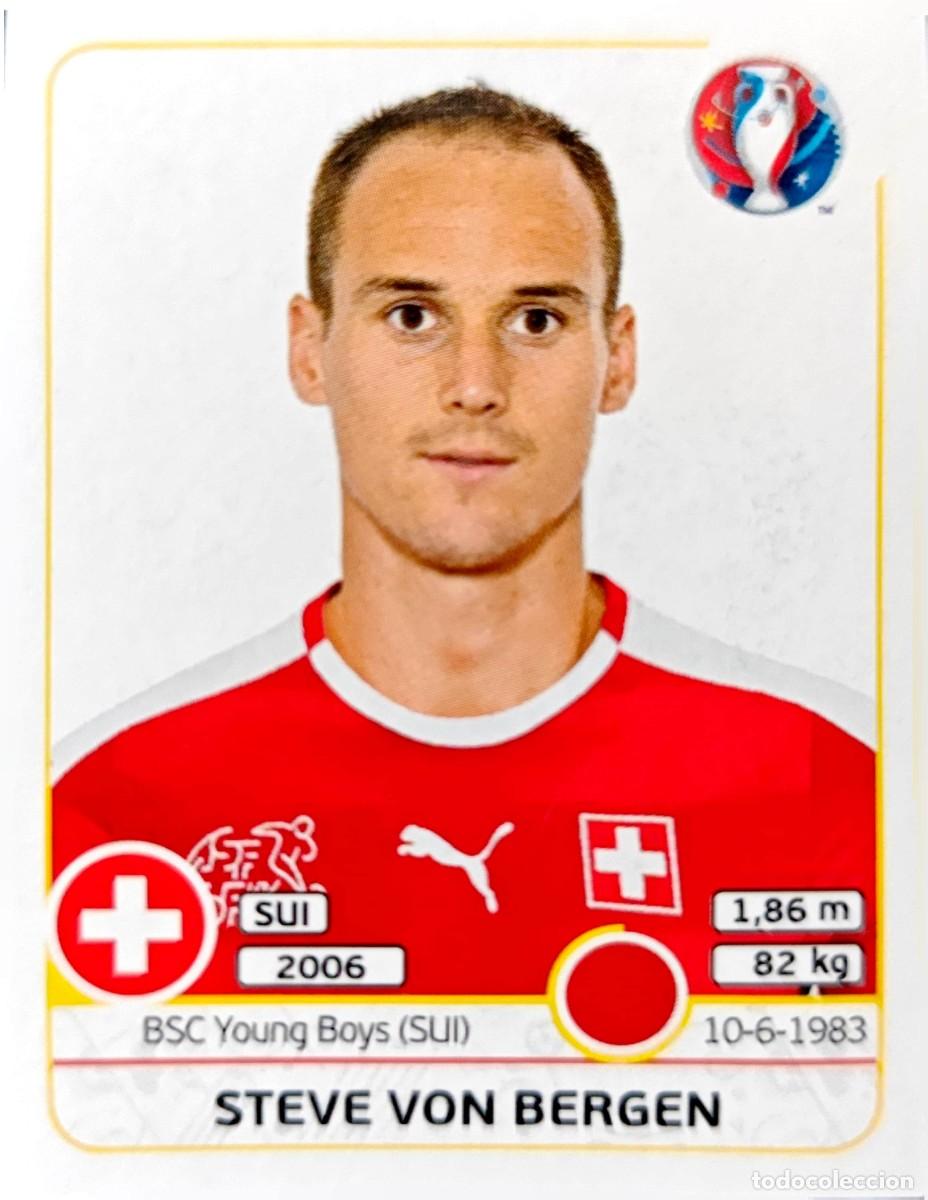 Cromos de F&uacute;tbol: 106x Steve Von Bergen - Suiza - EURO - FRANCIA 2016 16 - PANINI STICKERS AMPLIACION