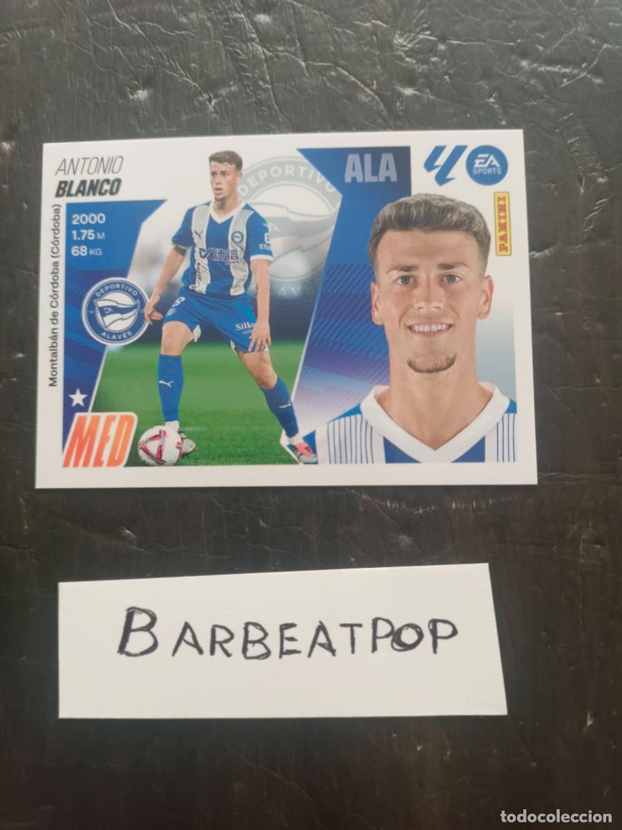 Cromos de F&uacute;tbol: CROMO LIGA ESTE PANINI 2025 2026 DEPORTIVO ALAV&Eacute;S BLANCO