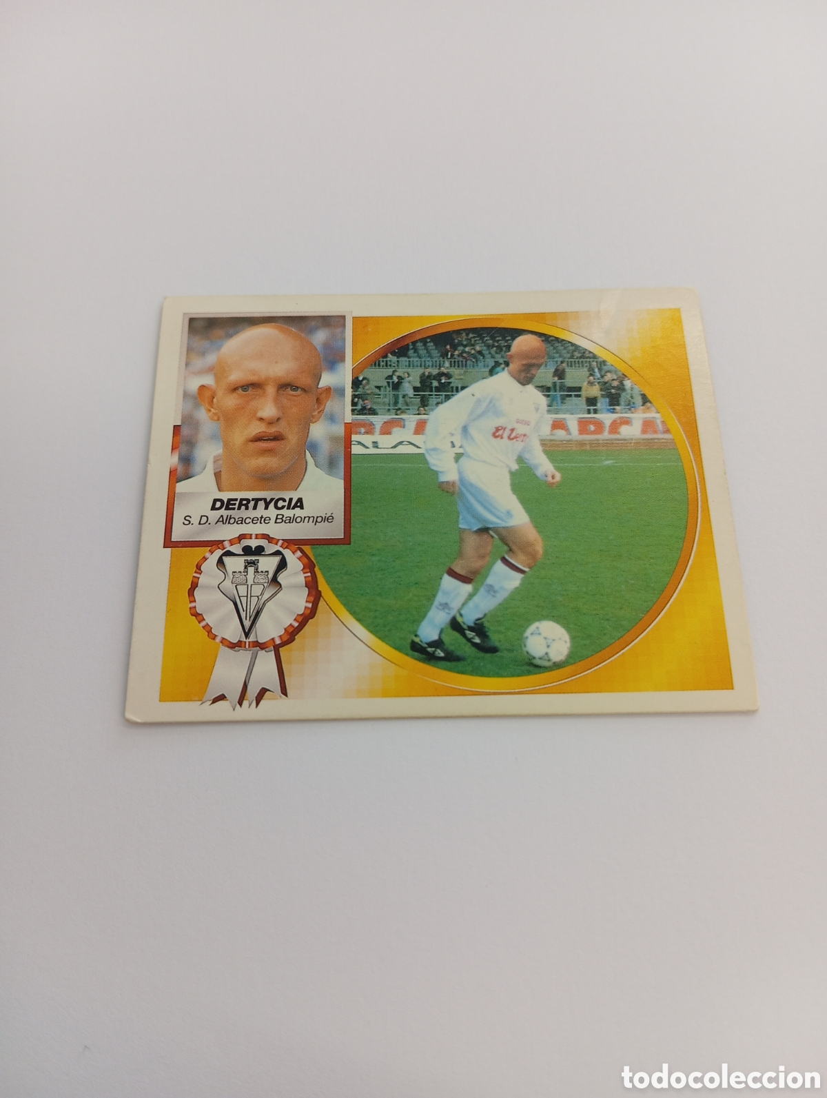 Cromos de F&uacute;tbol: DERTYCIA Albacete Liga Este 1994 1995 NUEVO SIN PEGAR PANINI 94 95