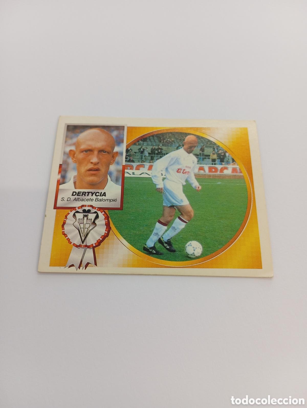 Cromos de F&uacute;tbol: DERTYCIA Albacete Liga Este 1994 1995 NUEVO SIN PEGAR PANINI 94 95