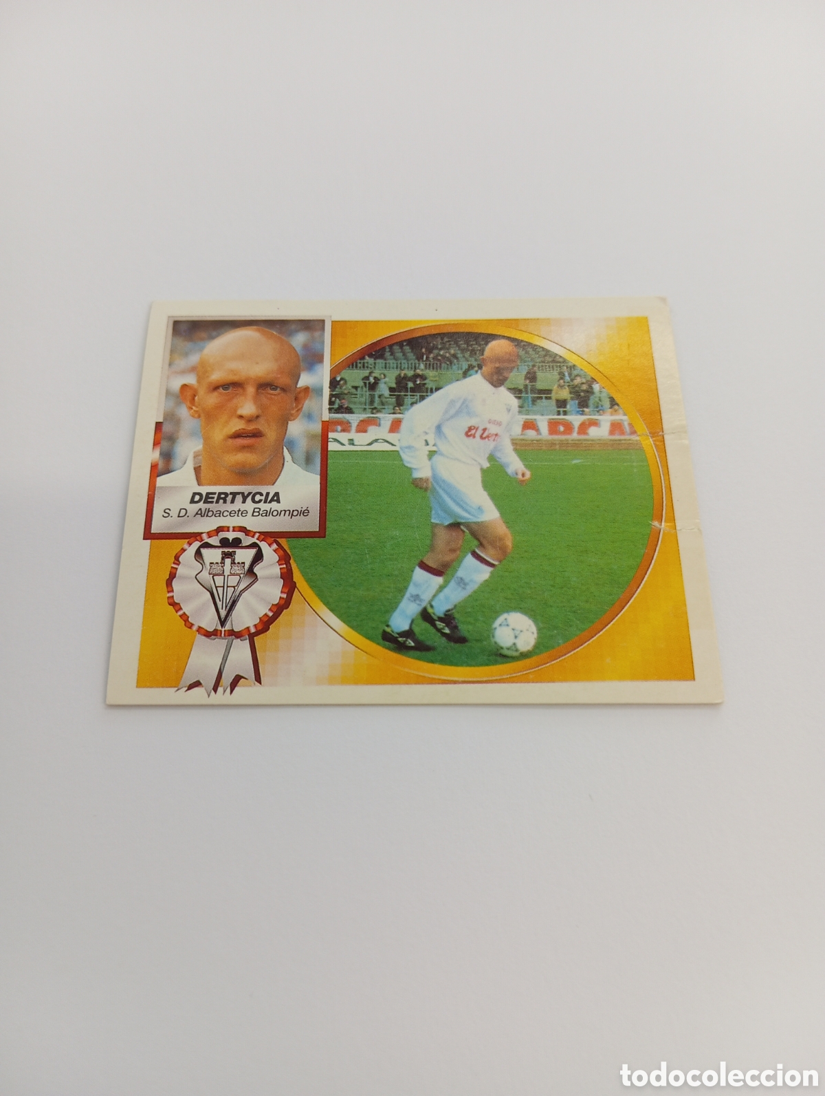 Cromos de F&uacute;tbol: DERTYCIA Albacete Liga Este 1994 1995 NUEVO SIN PEGAR PANINI 94 95
