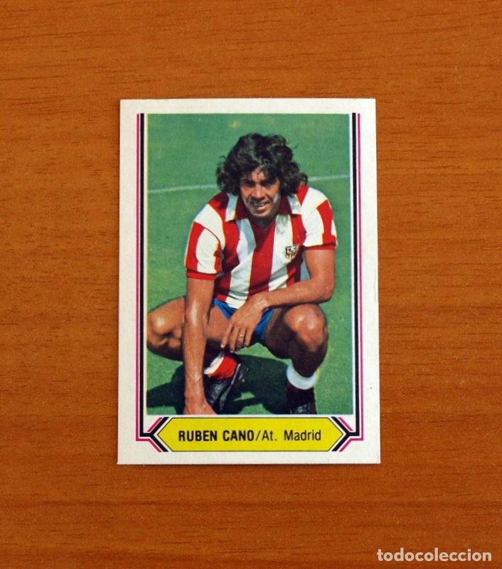 Cromos de F&uacute;tbol: Atl&eacute;tico de Madrid - Rub&eacute;n Cano - Ediciones Este Liga 1980-1981, 80-81 - Cromo Nunca pegado
