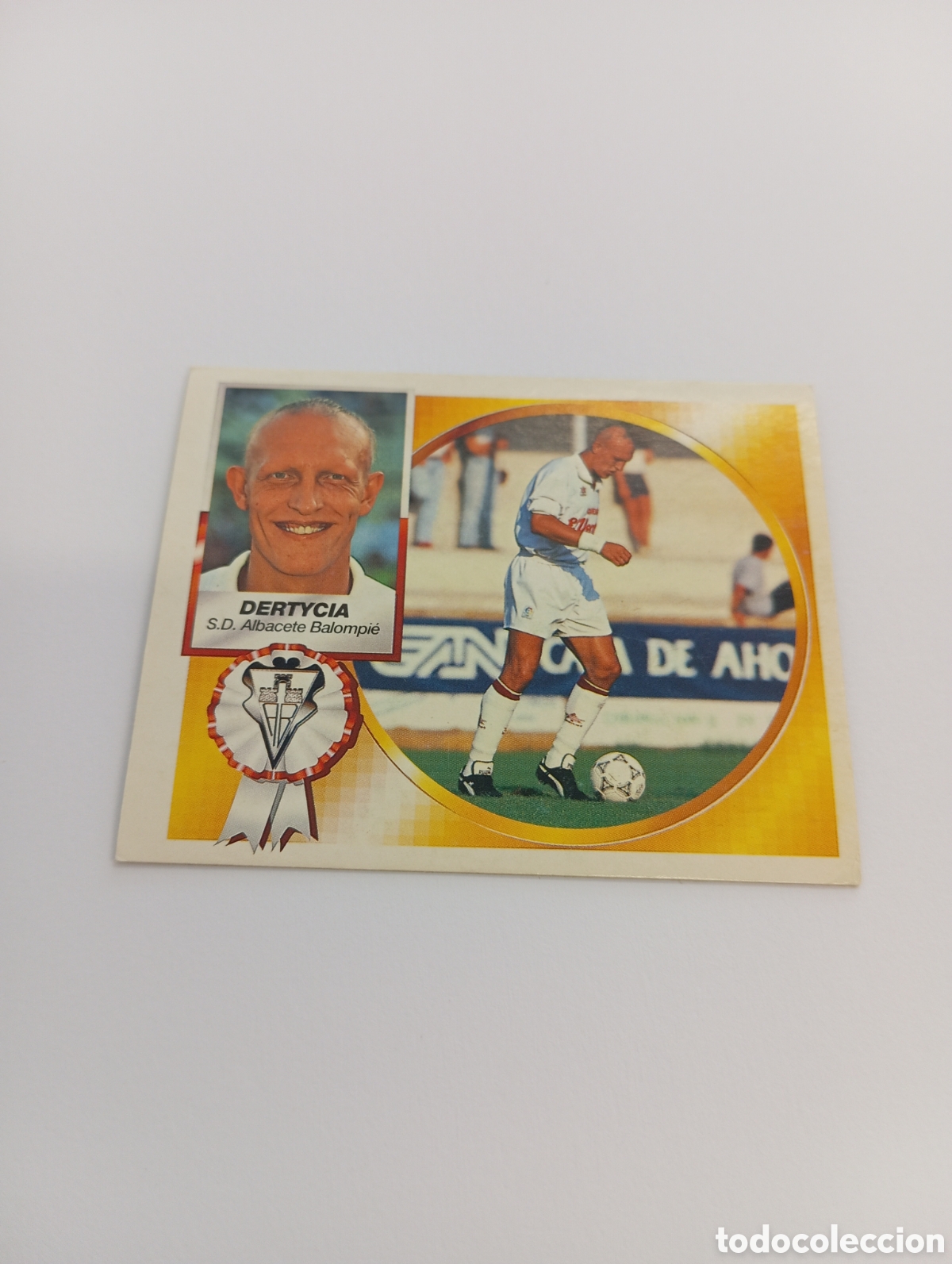 Cromos de F&uacute;tbol: DERTYCIA Albacete Liga Este 1994 1995 NUEVO SIN PEGAR PANINI 94 95