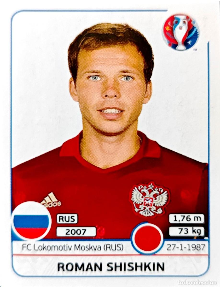 Cromos de F&uacute;tbol: 169x Roman Shishkin - Rusia - EURO - FRANCIA 2016 16 - PANINI STICKERS AMPLIACION