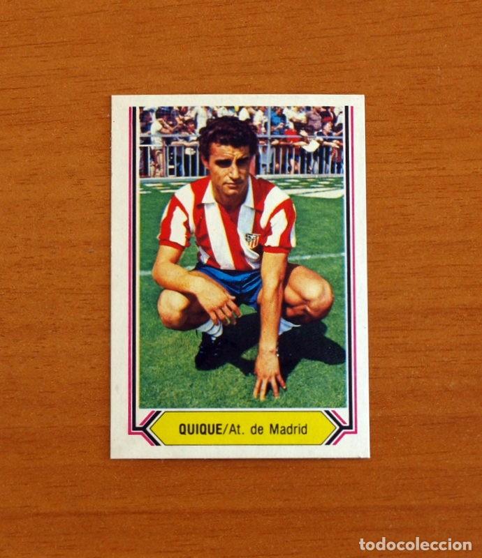 Cromos de F&uacute;tbol: Atletico de Madrid - Quique - Ediciones Este Liga 1980-1981, 80-81 - Cromo Nunca pegado