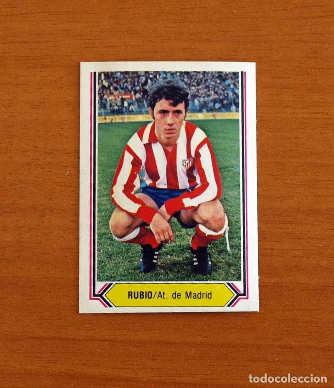 Cromos de F&uacute;tbol: Atl&eacute;tico de Madrid - Rubio - Ediciones Este Liga 1980-1981, 80-81 - Cromo Nunca pegado