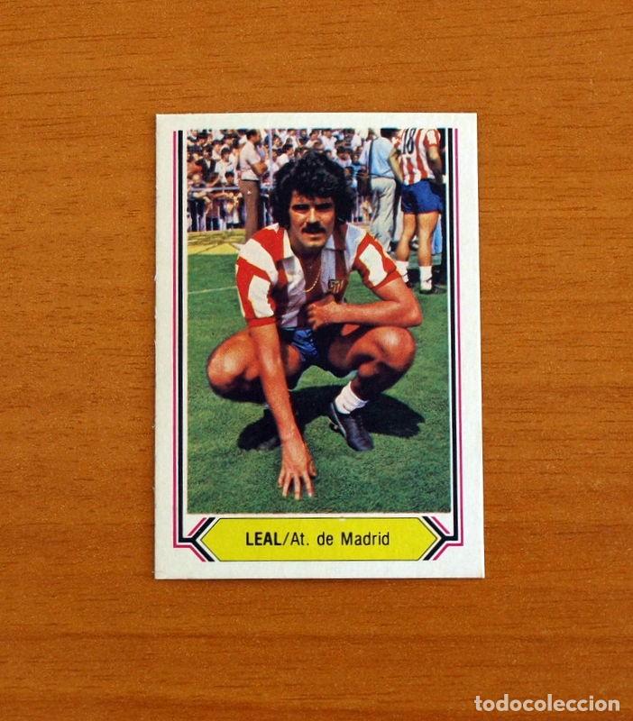 Cromos de F&uacute;tbol: Atletico de Madrid - Leal - Ediciones Este Liga 1980-1981, 80-81 - Cromo Nunca pegado
