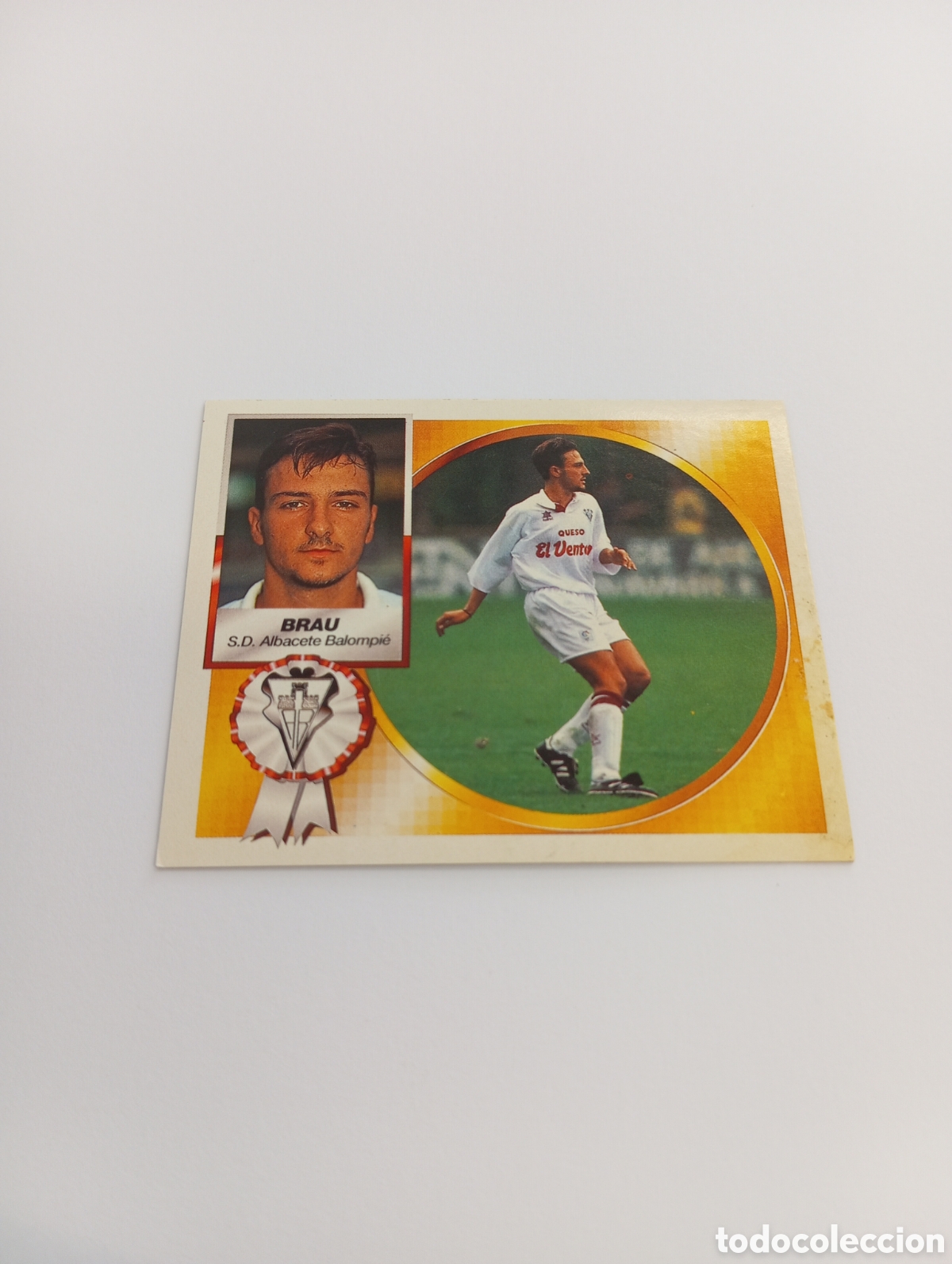 Cromos de F&uacute;tbol: BRAU COLOCA Albacete Liga Este 1994 1995 NUEVO SIN PEGAR PANINI 94 95