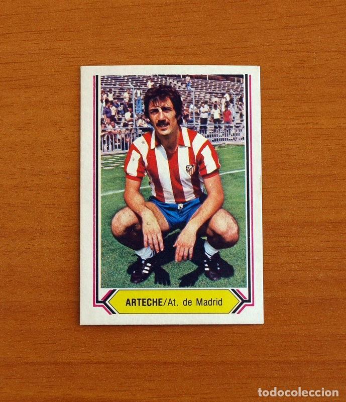Cromos de F&uacute;tbol: Atl&eacute;tico Madrid - Arteche - Ediciones Este Liga 1980-1981, 80-81 - Cromo Nunca pegado