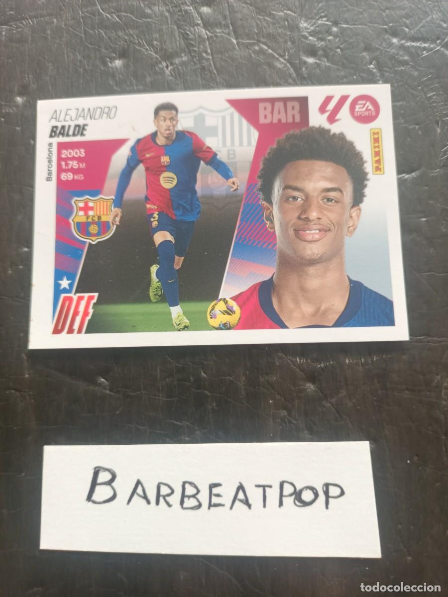 Cromos de F&uacute;tbol: CROMO LIGA ESTE PANINI 2025 2026 FUTBOL CLUB BARCELONA BALDE