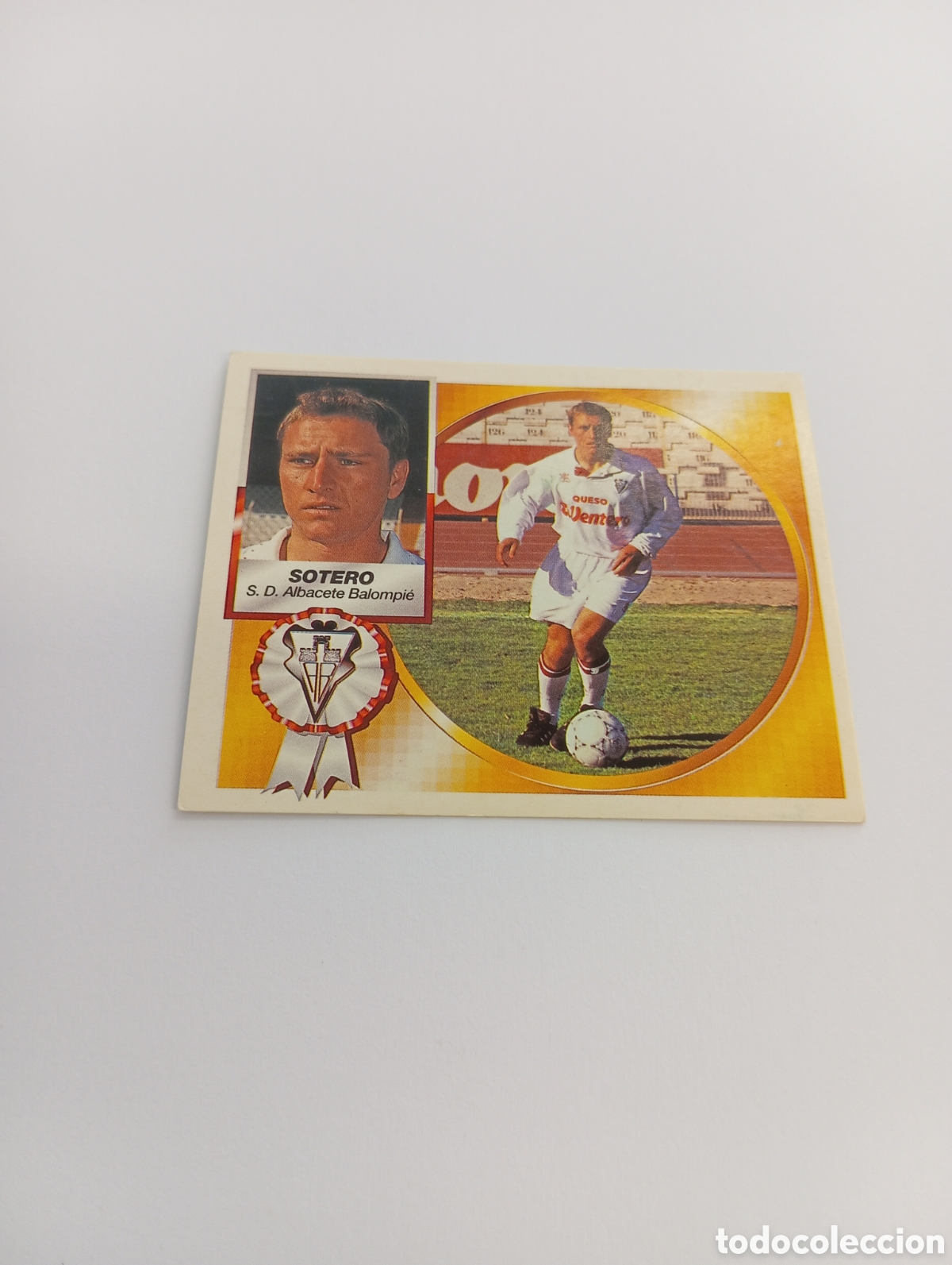 Cromos de F&uacute;tbol: SOTERO Albacete Liga Este 1994 1995 NUEVO SIN PEGAR PANINI 94 95