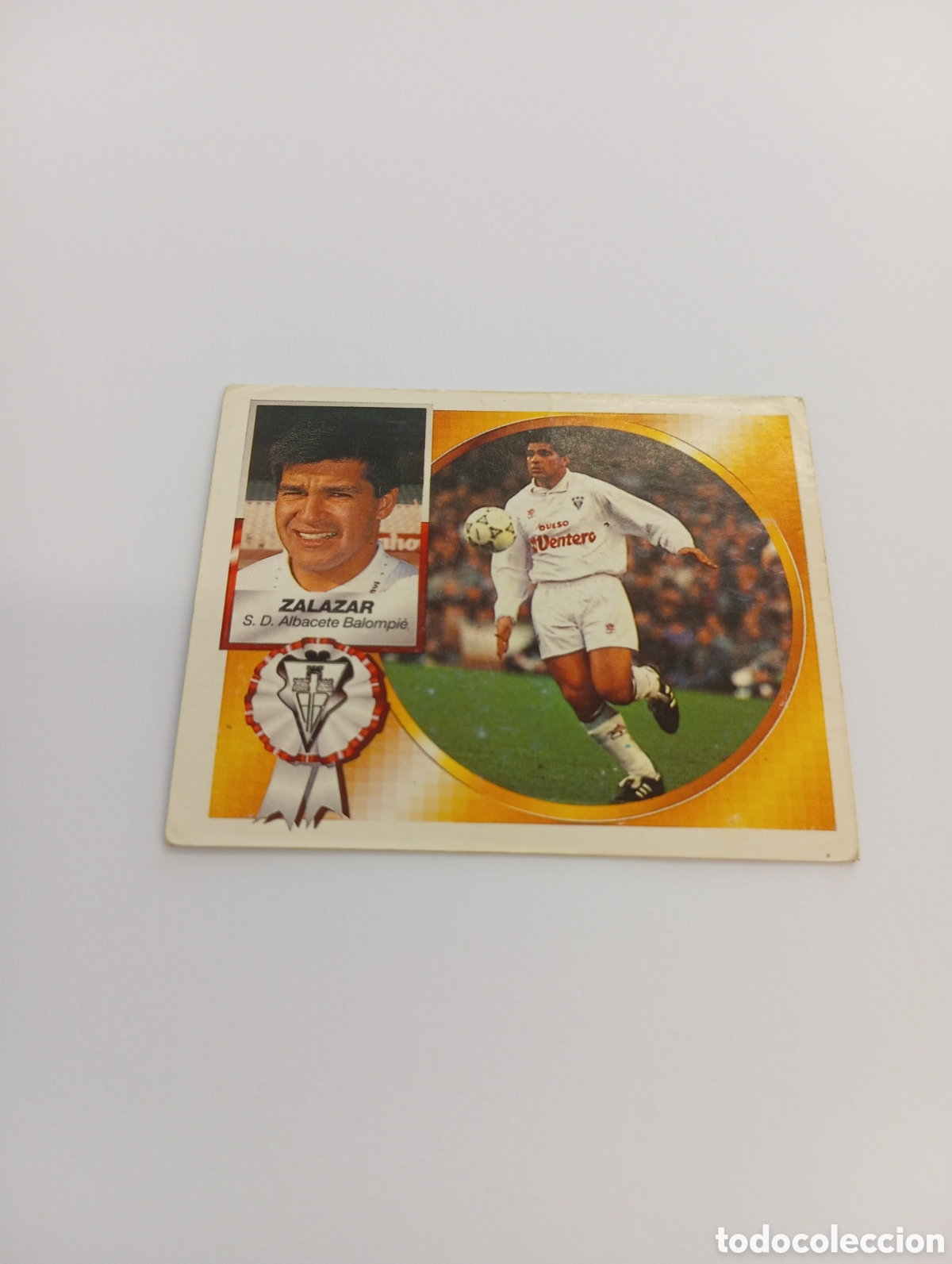 Cromos de F&uacute;tbol: ZALAZAR Albacete Liga Este 1994 1995 NUEVO SIN PEGAR PANINI 94 95