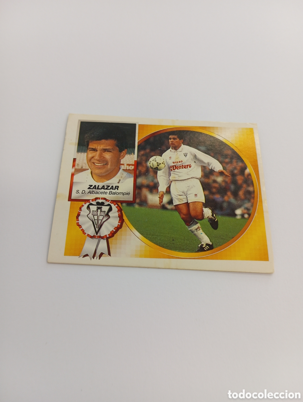 Cromos de F&uacute;tbol: ZALAZAR Albacete Liga Este 1994 1995 NUEVO SIN PEGAR PANINI 94 95