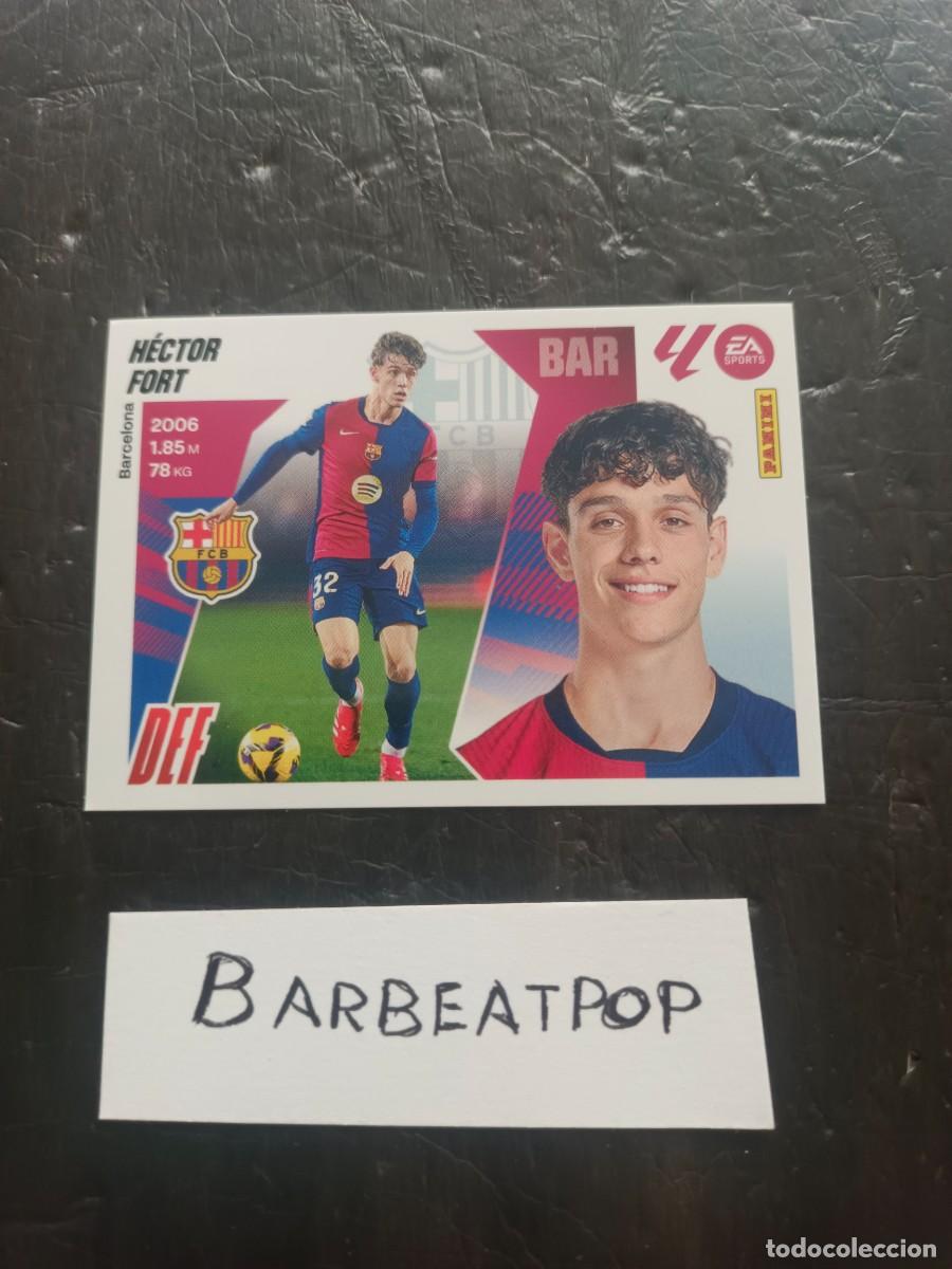 Cromos de F&uacute;tbol: CROMO LIGA ESTE PANINI 2025 2026 FUTBOL CLUB BARCELONA H&Eacute;CTOR FORT