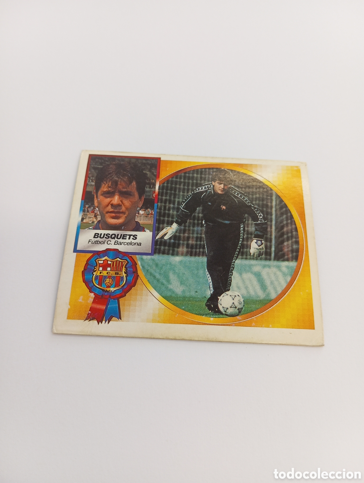 Cromos de Futebol: BUSQUETS Barcelona Liga Este 1994 1995 NUEVO SIN PEGAR PANINI 94 95