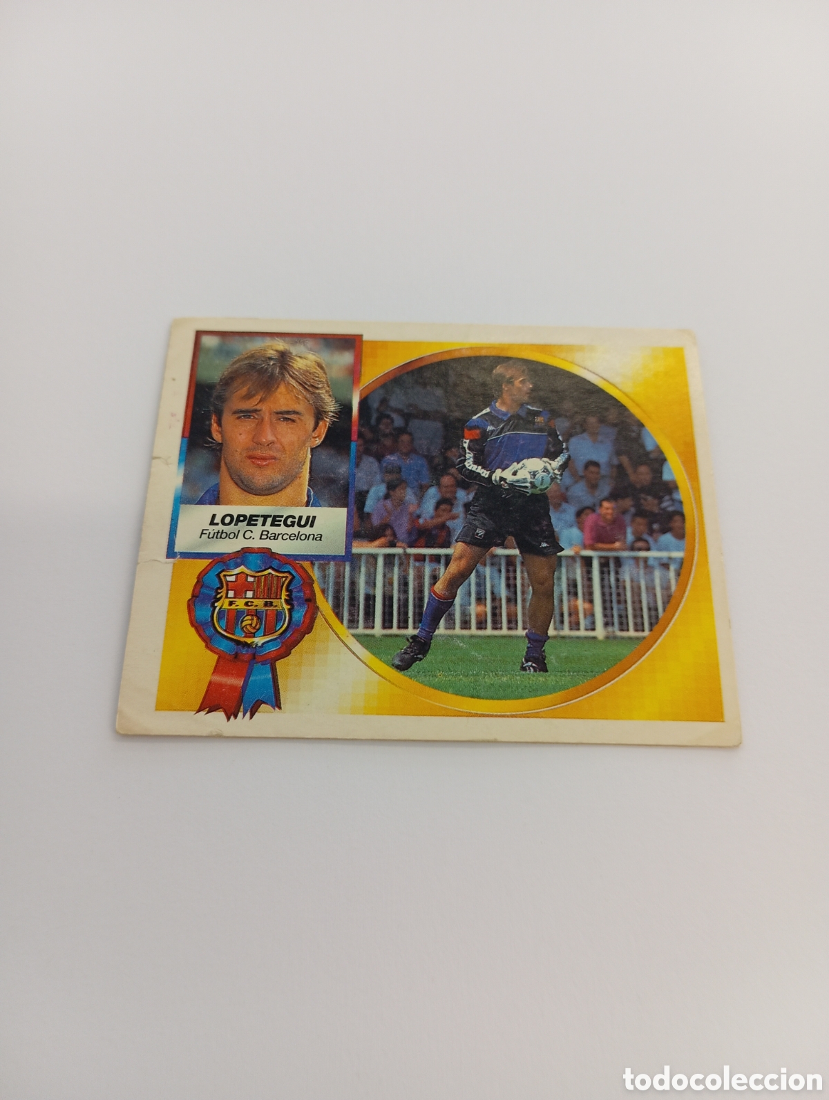 Figurine di Calcio: LOPETEGUI Barcelona Liga Este 1994 1995 NUEVO SIN PEGAR PANINI 94 95