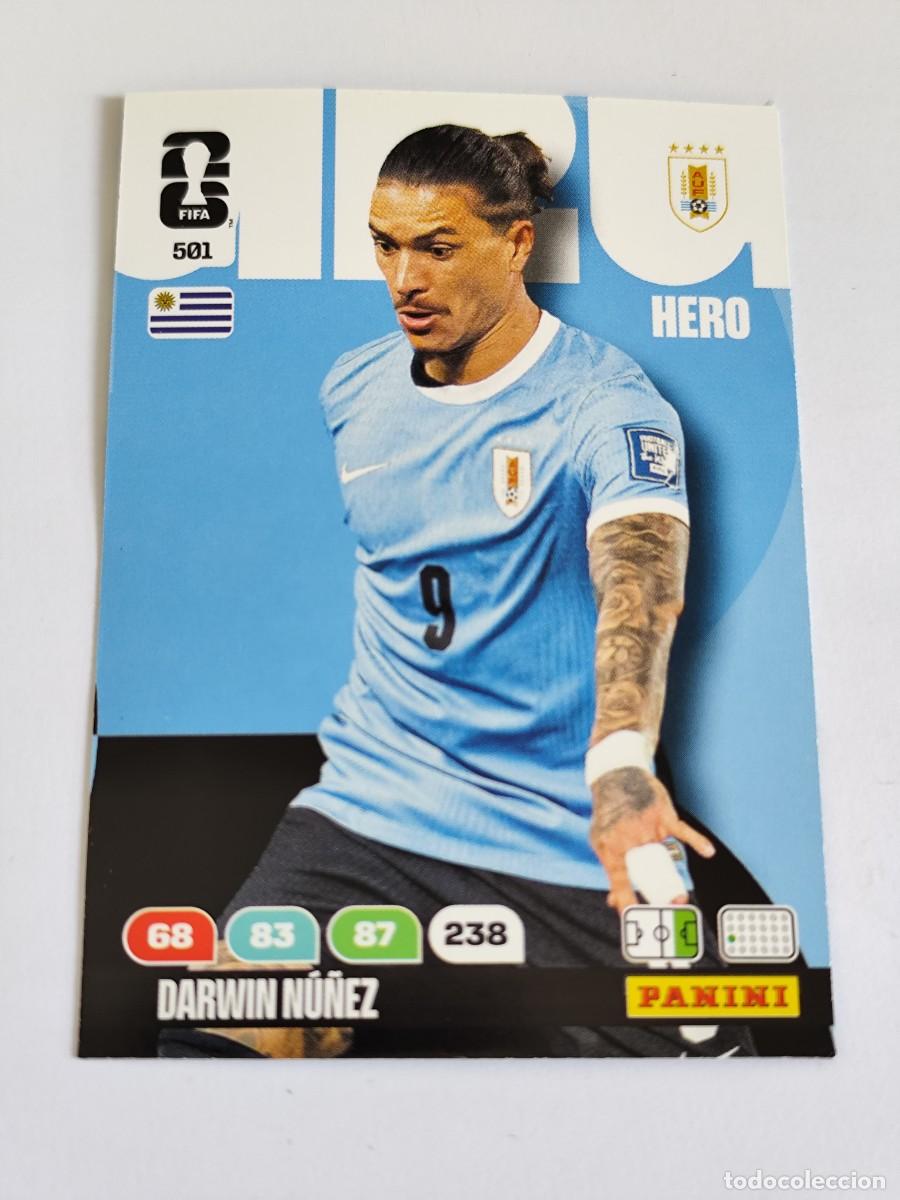 Figurine di Calcio: FIFA WORLD CUP 2026 PANINI ADRENALYN XL 501 DARWIN N&Uacute;&Ntilde;EZ - HERO URUGUAY