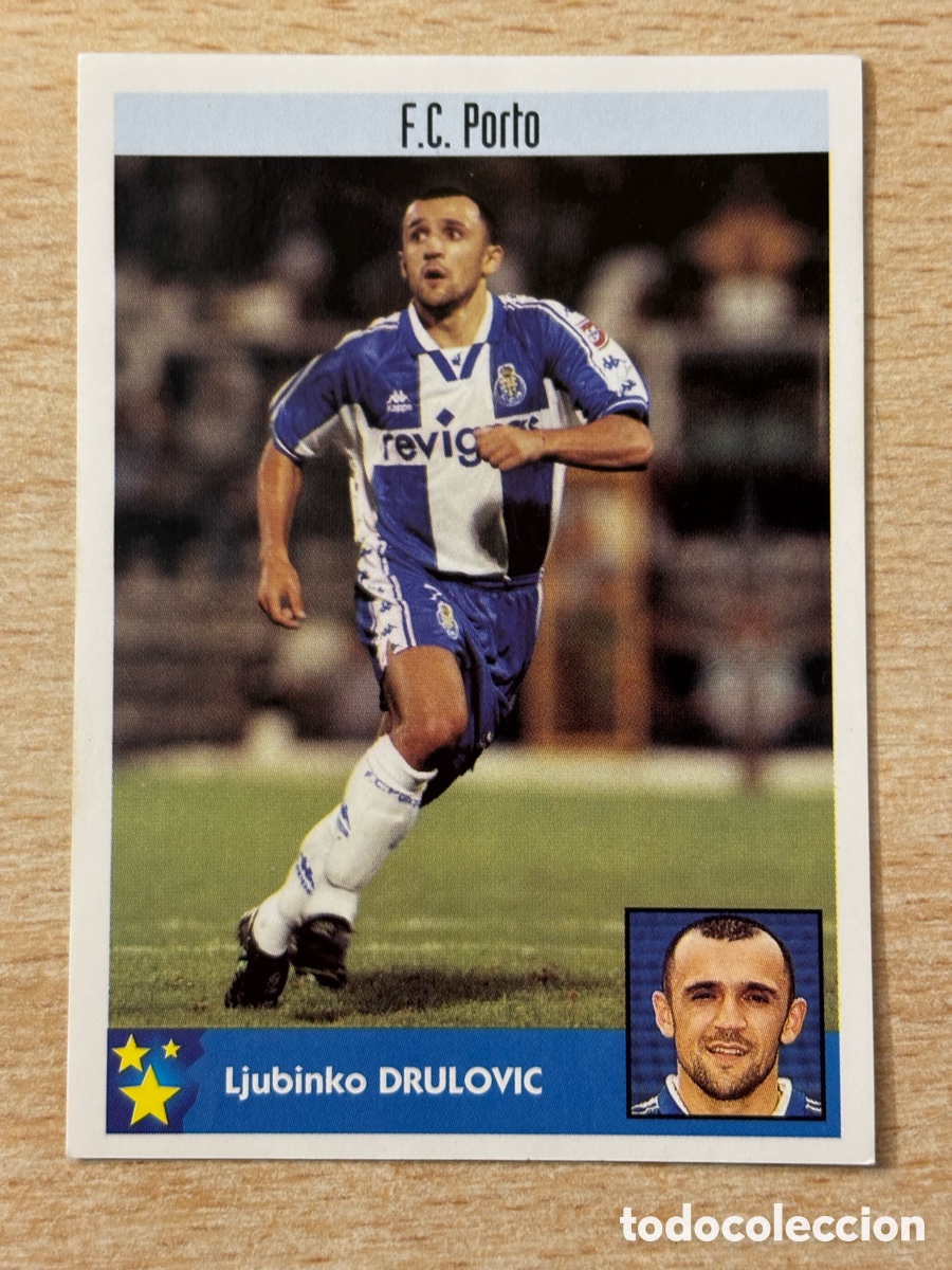 Figurine di Calcio: # 192 Drulovic Yugoslavia FC Porto Portugal Mejores Equipos de Europa 97-98 Panini