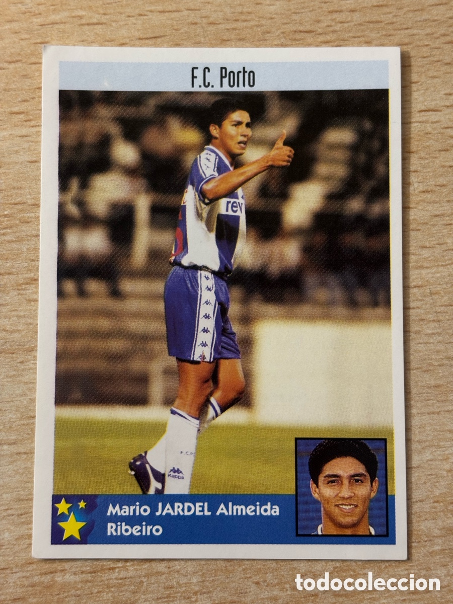 Figurine di Calcio: # 190 Jardel Brasil FC Porto Portugal Mejores Equipos de Europa 97-98 Panini