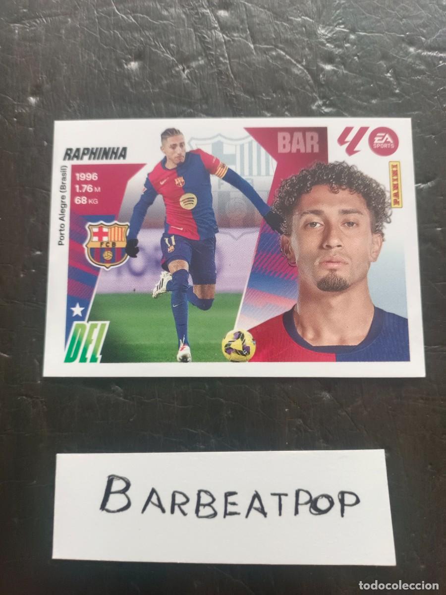 Figurine di Calcio: CROMO LIGA ESTE PANINI 2025 2026 FUTBOL CLUB BARCELONA RAPHINHA