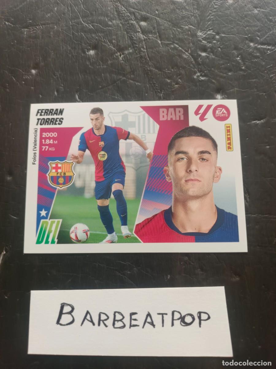 Cromos de F&uacute;tbol: CROMO LIGA ESTE PANINI 2025 2026 FUTBOL CLUB BARCELONA FERR&Aacute;N TORRES