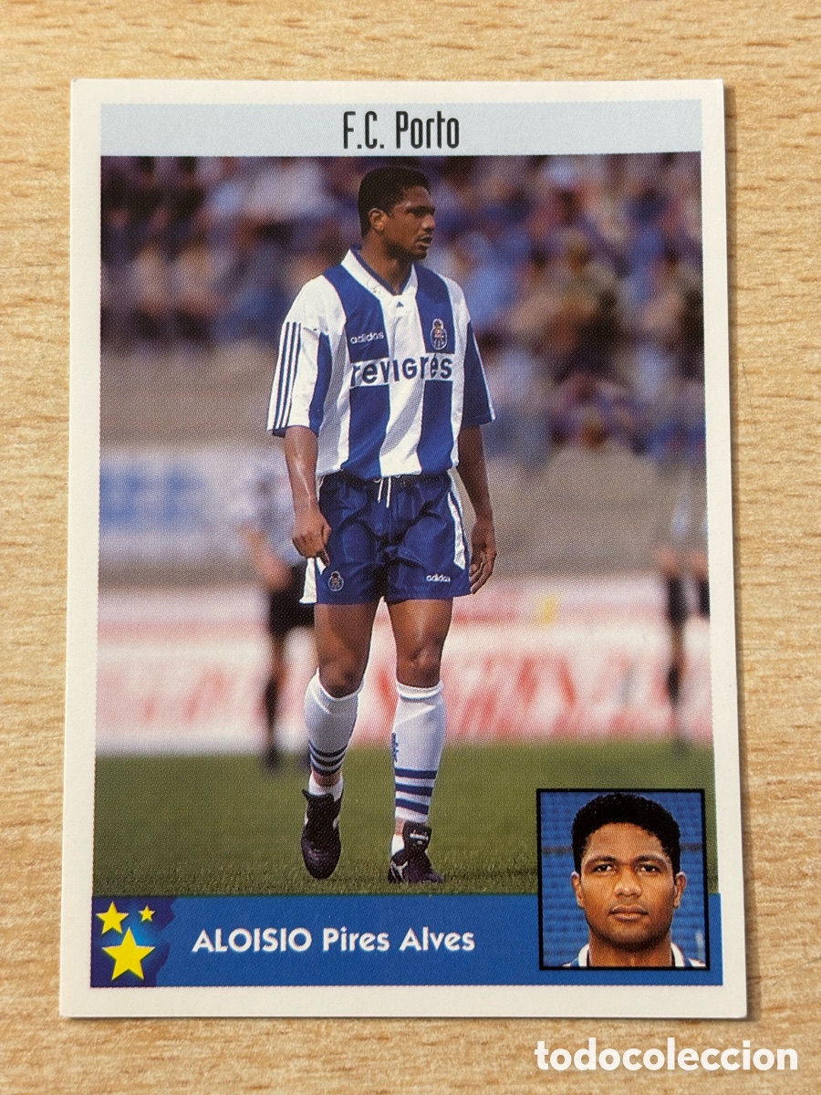 Cromos de F&uacute;tbol: # 183 Aloisio Brasil FC Porto Portugal Mejores Equipos de Europa 97-98 Panini