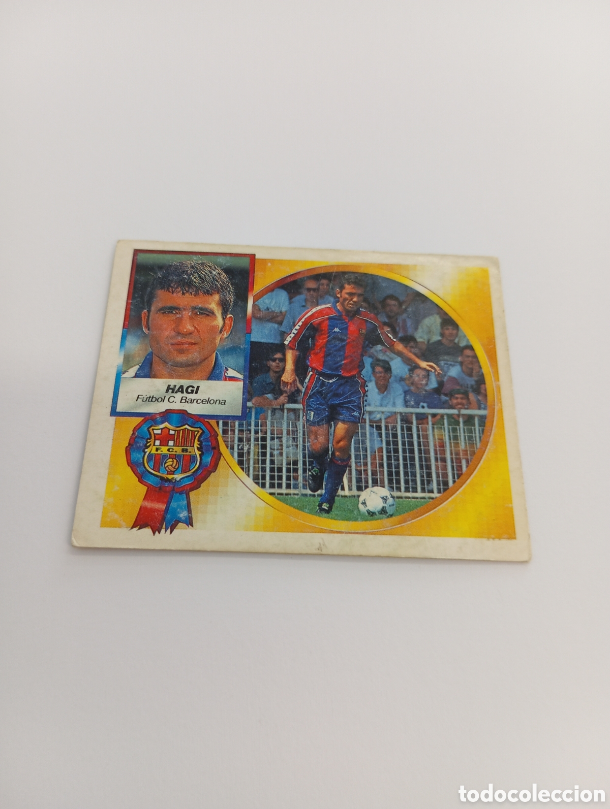 Fu&szlig;ball-Sticker: HAGI COLOCA Barcelona Liga Este 1994 1995 NUEVO SIN PEGAR PANINI 94 95