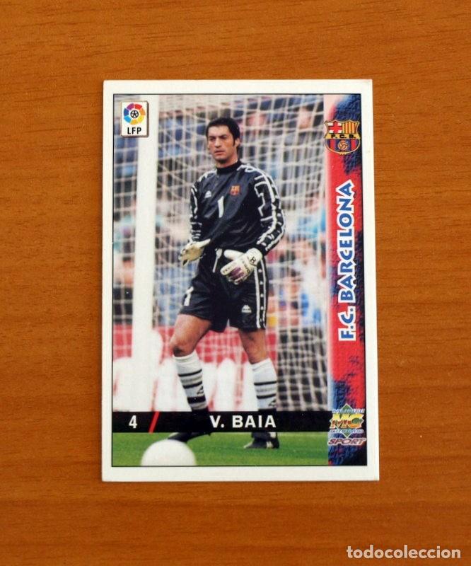 Football Stickers: Barcelona - N&ordm; 4 Vitor Baia - Mundicromo Las Fichas de la Liga 1998-1999-98-99