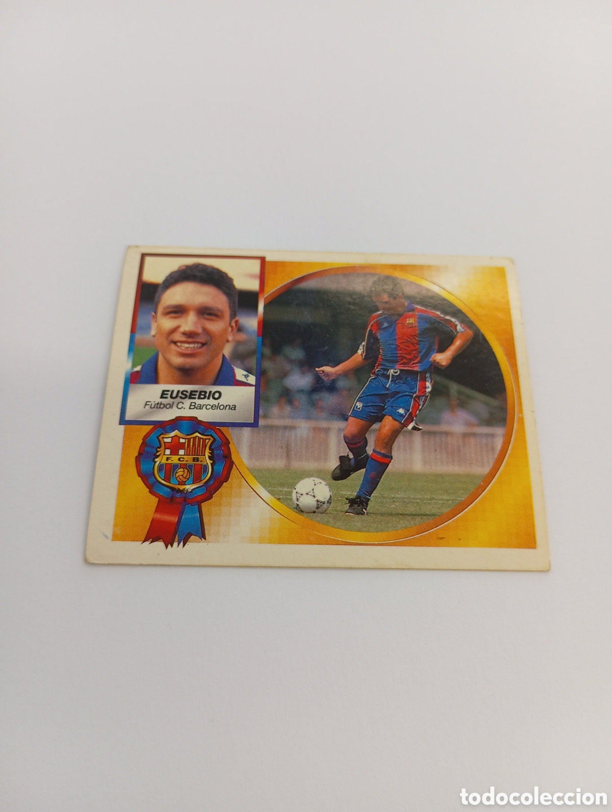 Fu&szlig;ball-Sticker: EUSEBIO Barcelona Liga Este 1994 1995 NUEVO SIN PEGAR PANINI 94 95