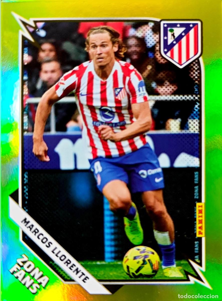 Fu&szlig;ball-Sticker: KO30 Marcos Llorente - Atletico de Madrid - PARALELA KROMIX ZONA FANS - PANINI CLUB 2026
