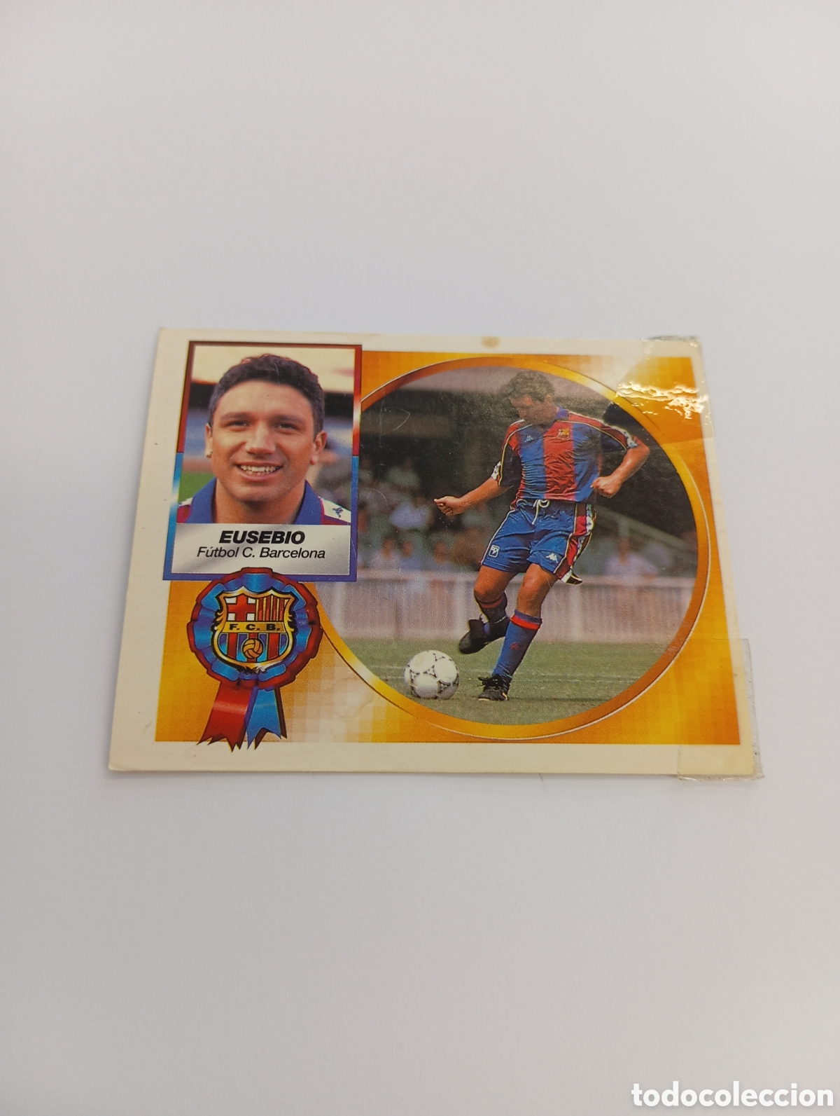 Cartes &agrave; collectionner de Football: EUSEBIO Barcelona Liga Este 1994 1995 NUEVO SIN PEGAR PANINI 94 95