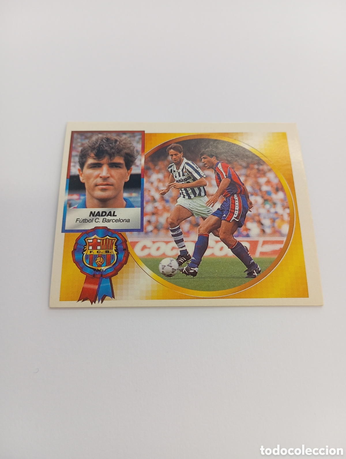 Cromos de F&uacute;tbol: NADAL Barcelona Liga Este 1994 1995 NUEVO SIN PEGAR PANINI 94 95