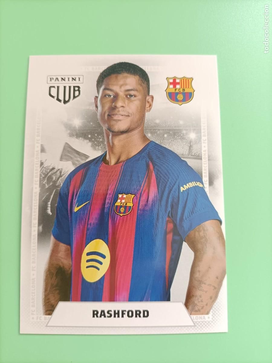Figurine di Calcio: CROMO PANINI CLUB BARCELONA RASHFORD 30 25 26 2025 2026