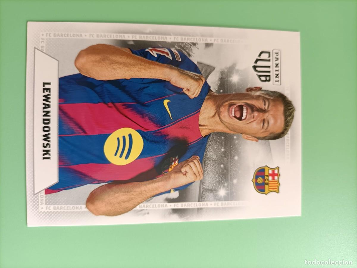 Cromos de F&uacute;tbol: CROMO PANINI CLUB BARCELONA LEWANDOWSKI 28 25 26 2025 2026