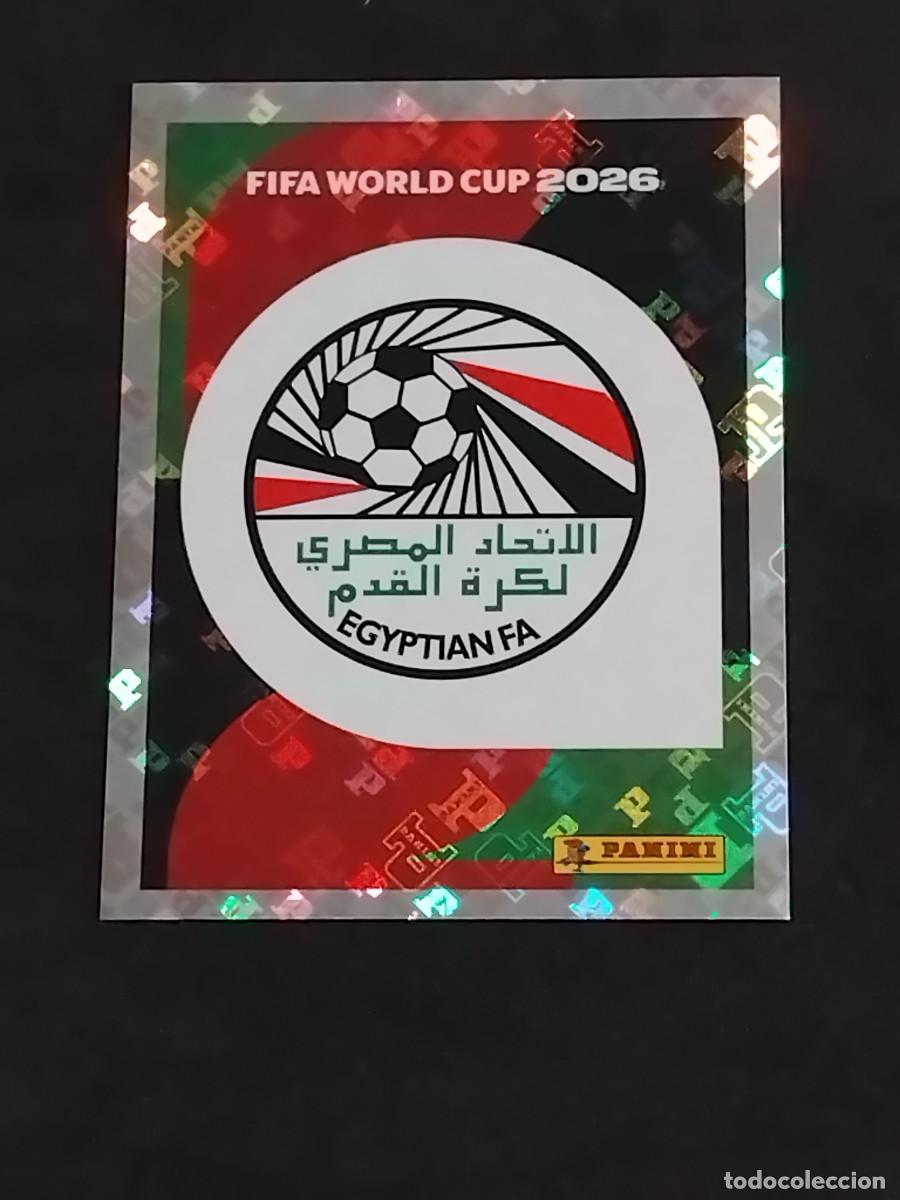 Cromos de F&uacute;tbol: ESCUDO DE EGIPTO EGY 1 - PANINI FIFA WORLD CUP 2026 - MUNDIAL 2026 STICKER EGYPT