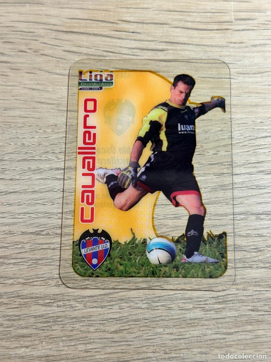 Cromos de f&uacute;tbol: CAVALLERO n&ordm; 345 LEVANTE CRYSTALCARDS LIGA 2006 2007 MUNDICROMO 06 07