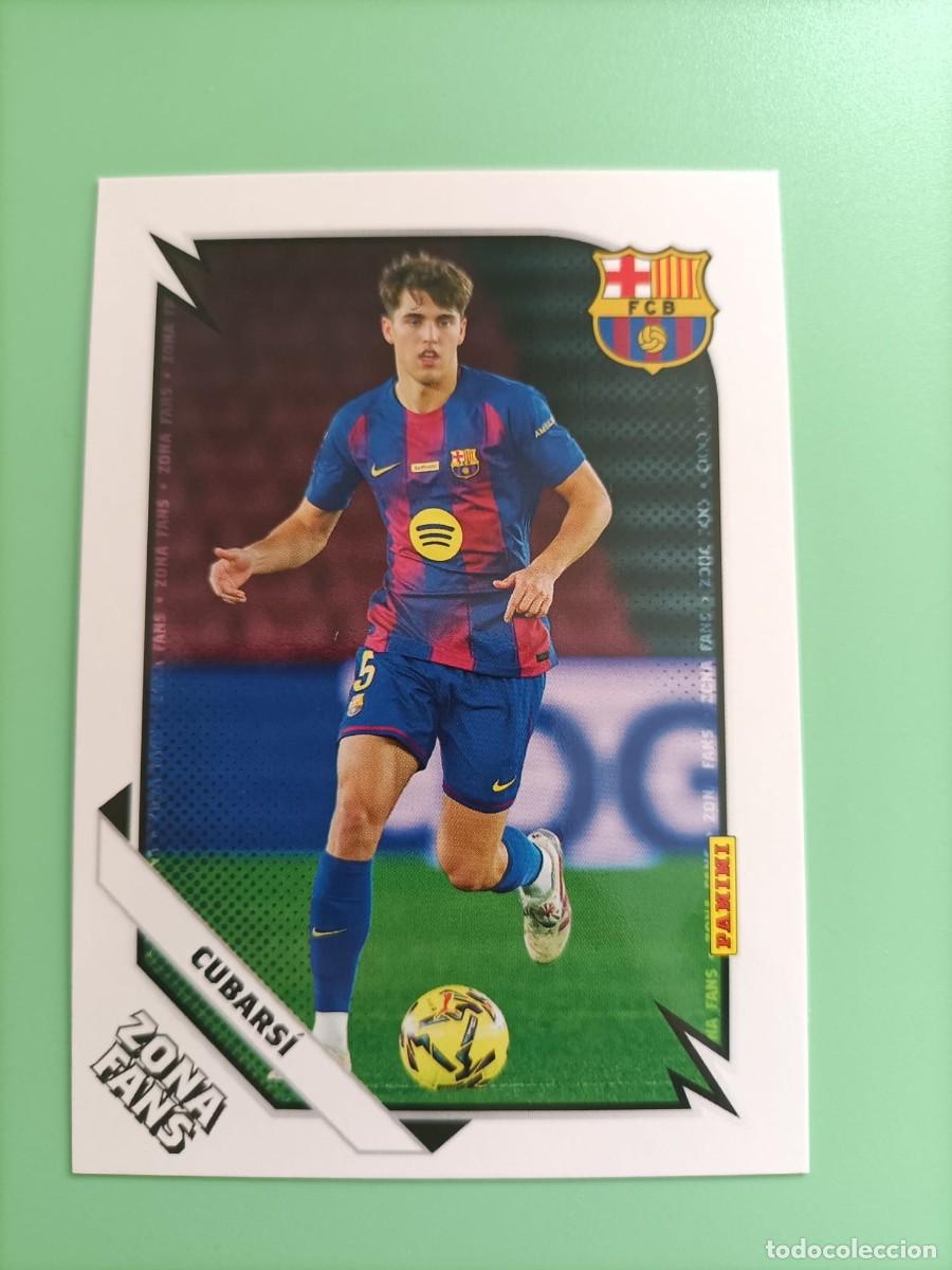 Cromos de F&uacute;tbol: CROMO PANINI CLUB BARCELONA ZONA FANS CUBARS&Iacute; 33 25 26 2025 2026
