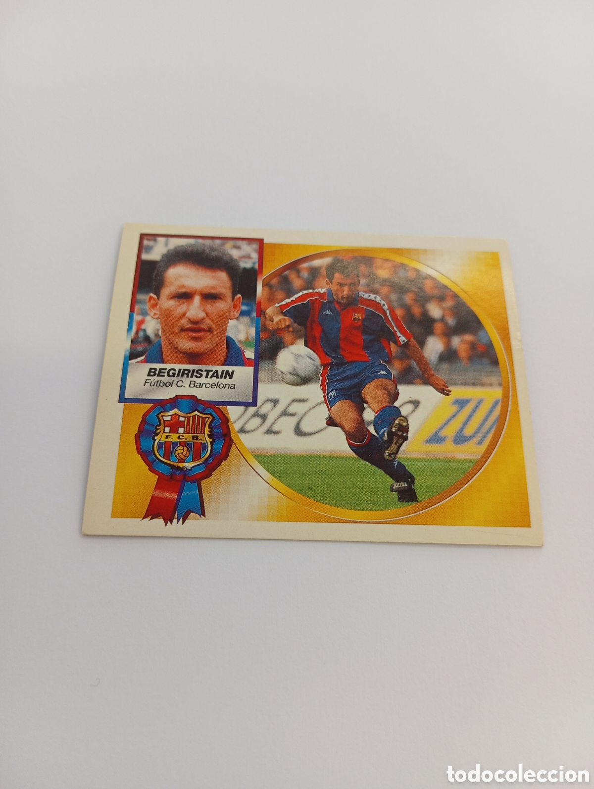 Cromos de F&uacute;tbol: BEGIRISTAIN NADAL Barcelona Liga Este 1994 1995 NUEVO SIN PEGAR PANINI 94 95