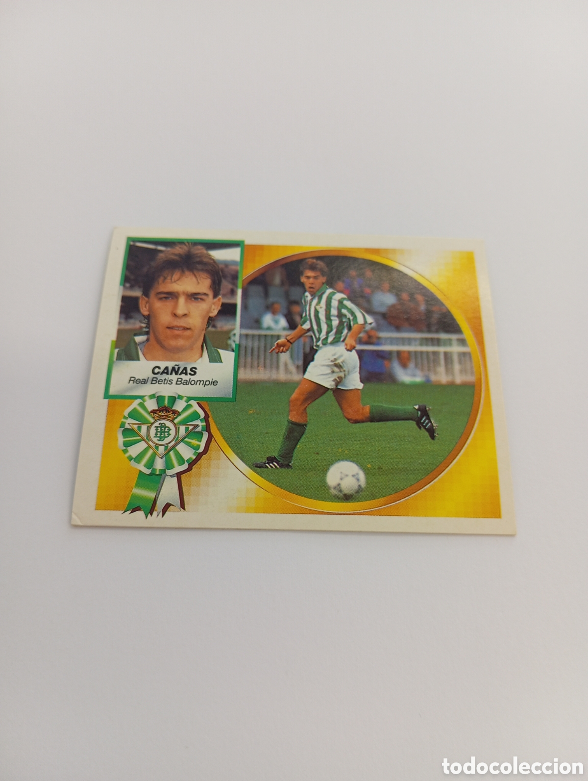 Cromos de F&uacute;tbol: CA&Ntilde;AS Betis Liga Este 1994 1995 NUEVO SIN PEGAR PANINI 94 95