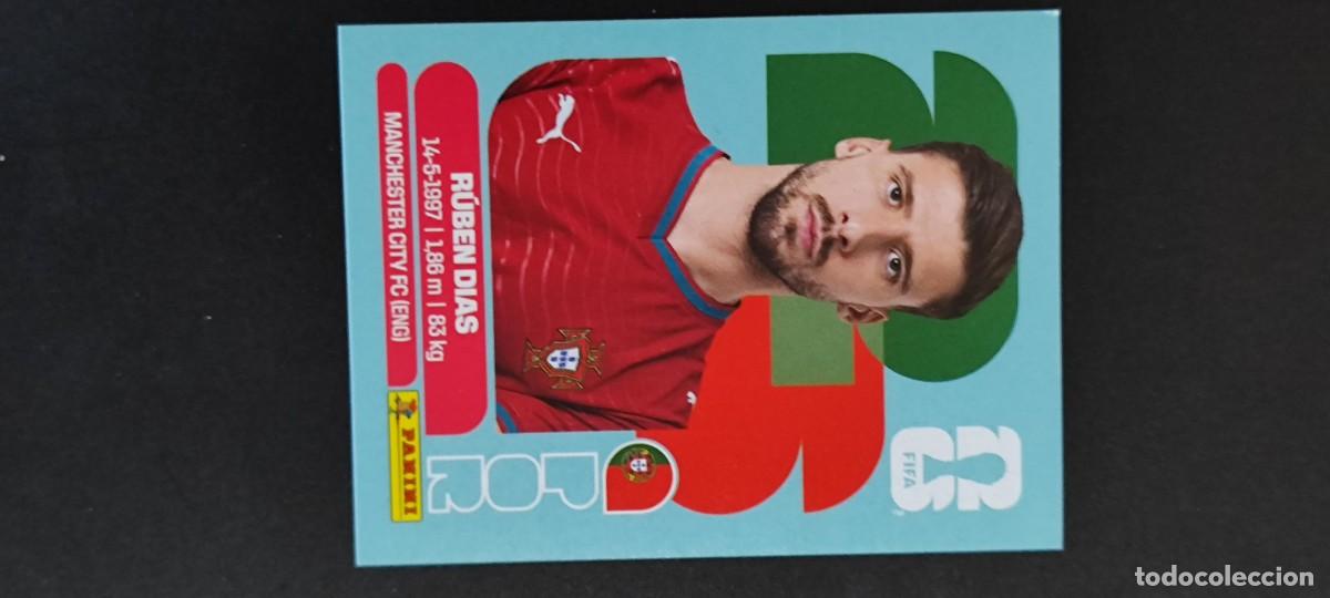 Cromos de F&uacute;tbol: FIFA WORLD CUP 2026 STICKER RUBEN DIAS PORTUGAL # POR4 PANINI