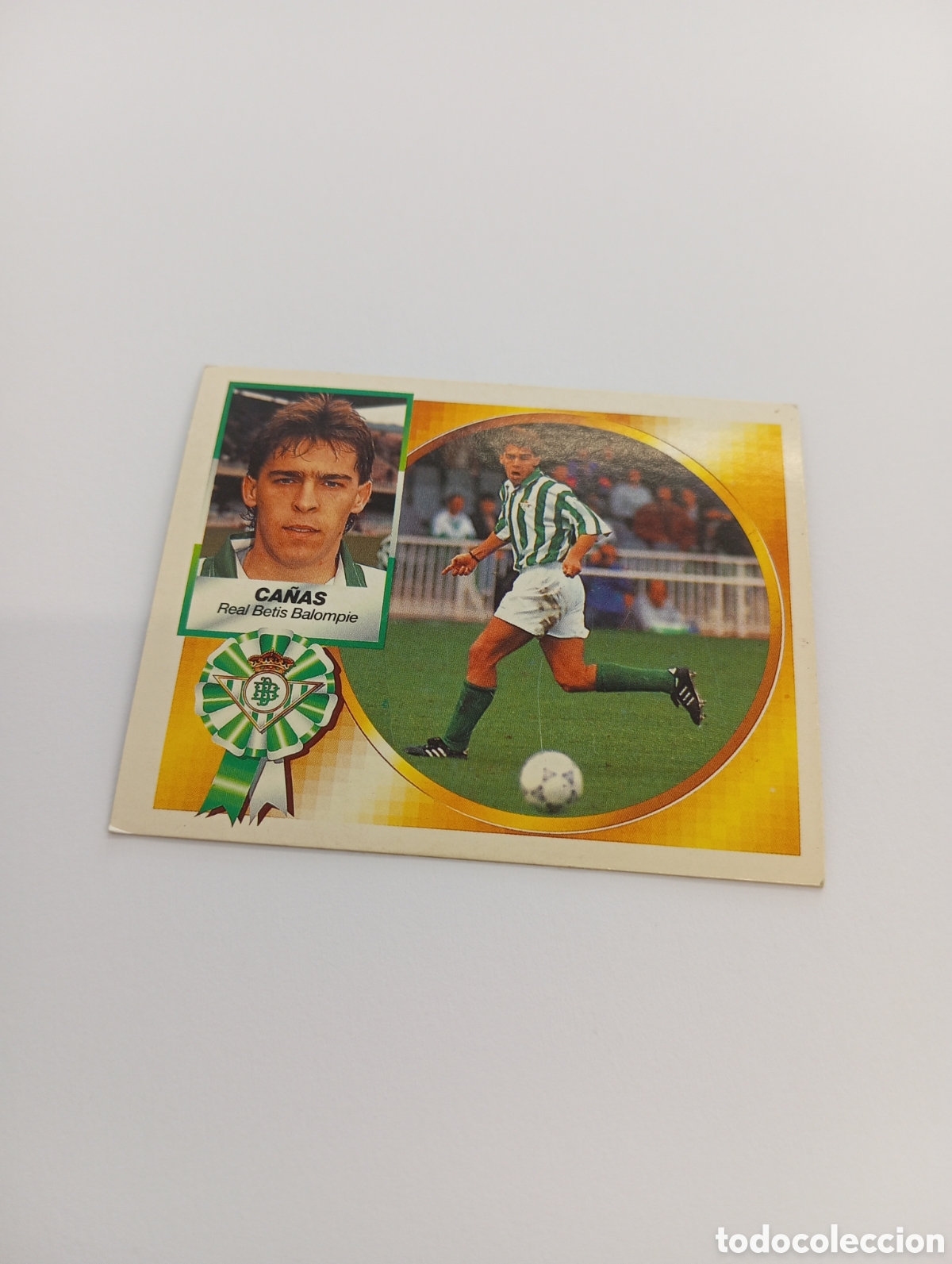 Cromos de F&uacute;tbol: CA&Ntilde;AS Betis Liga Este 1994 1995 NUEVO SIN PEGAR PANINI 94 95