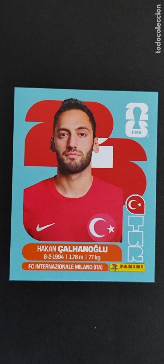 Cartes &agrave; collectionner de Football: FIFA WORLD CUP 2026 STICKER &Ccedil;ALHANOGLU TURQUIA # TUR11 PANINI