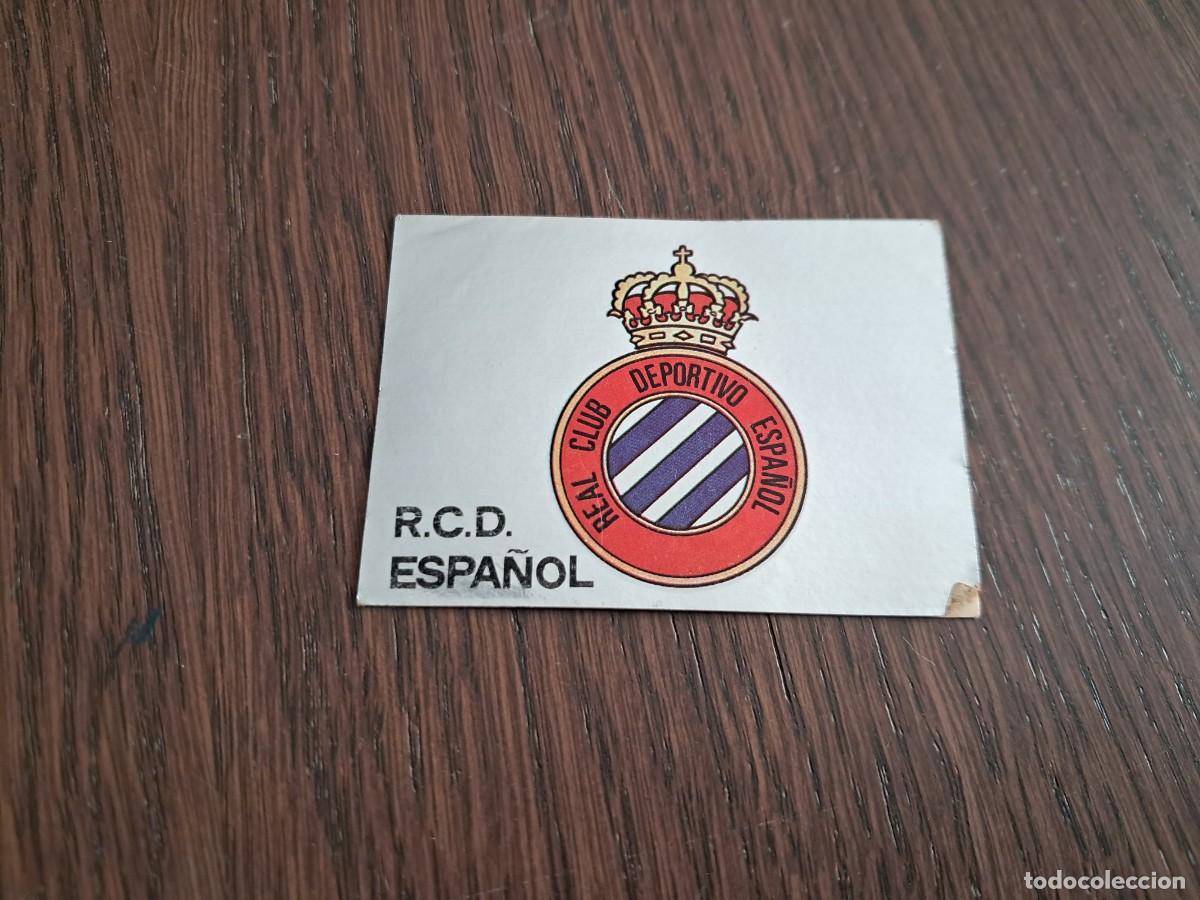 Cartes &agrave; collectionner de Football: CROMO DE F&Uacute;TBOL ESCUDO DEL RCD ESPA&Ntilde;OL, SIN PEGAR N&ordm; 105 LIGA MAGA 1983-1984/83-84 DE MAGA