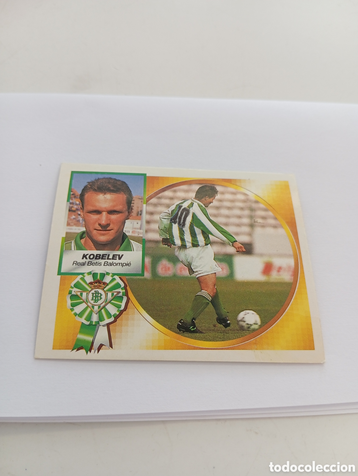 Cromos de F&uacute;tbol: KOBELEV Betis Liga Este 1994 1995 NUEVO SIN PEGAR PANINI 94 95
