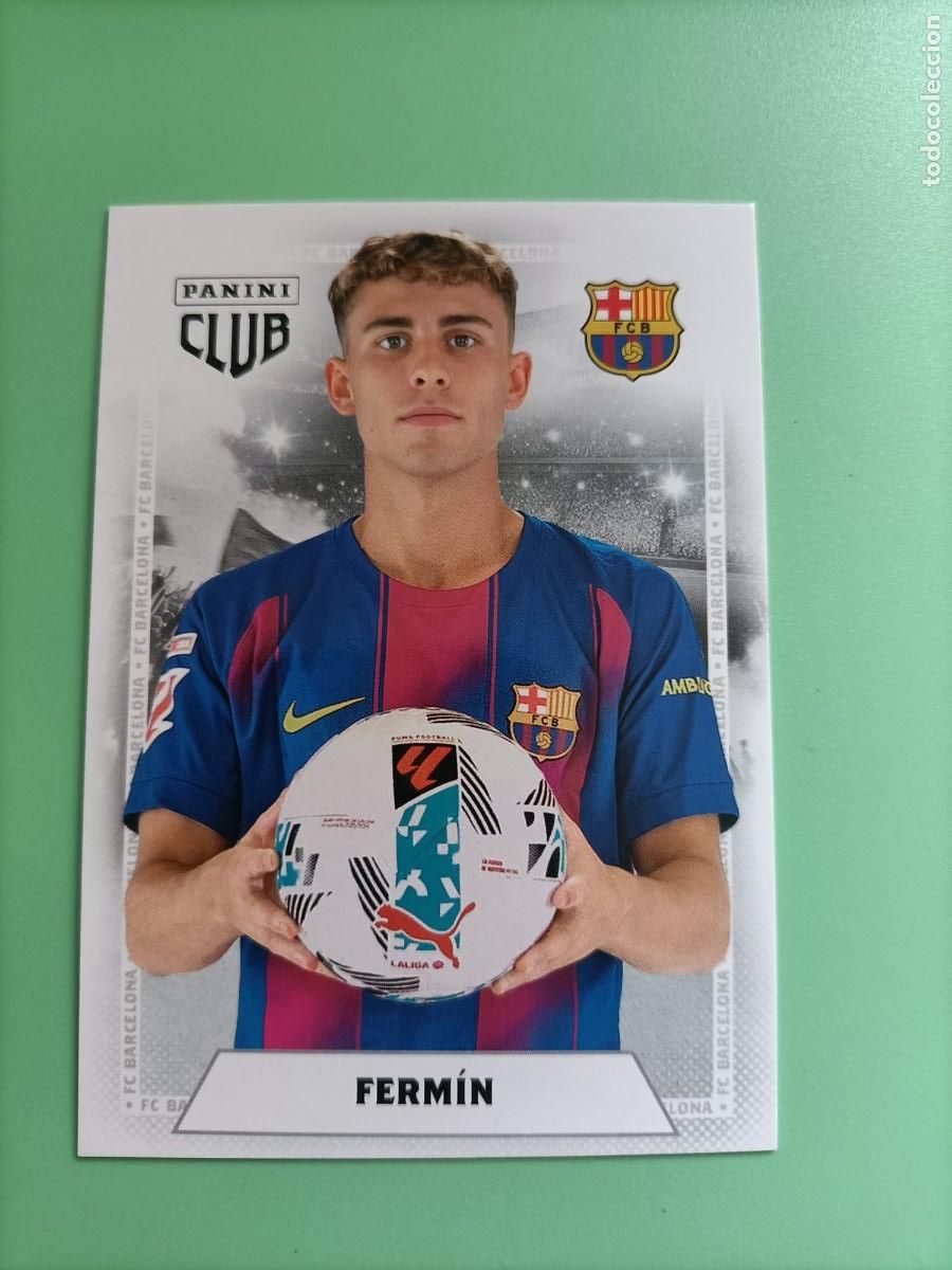 Cromos de F&uacute;tbol: CROMO PANINI CLUB BARCELONA FERMIN #23 25 26 2025 2026