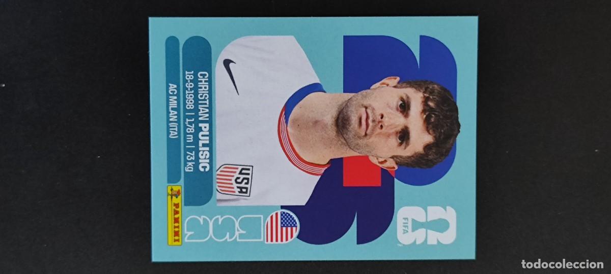Cromos de F&uacute;tbol: FIFA WORLD CUP 2026 STICKER PULISIC USA # USA16 PANINI