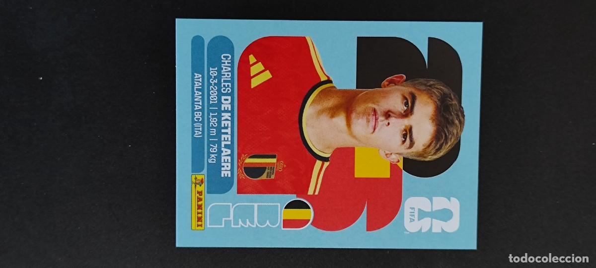 Cromos de F&uacute;tbol: FIFA WORLD CUP 2026 STICKER DE KETELAERE BELGICA # BEL17 PANINI