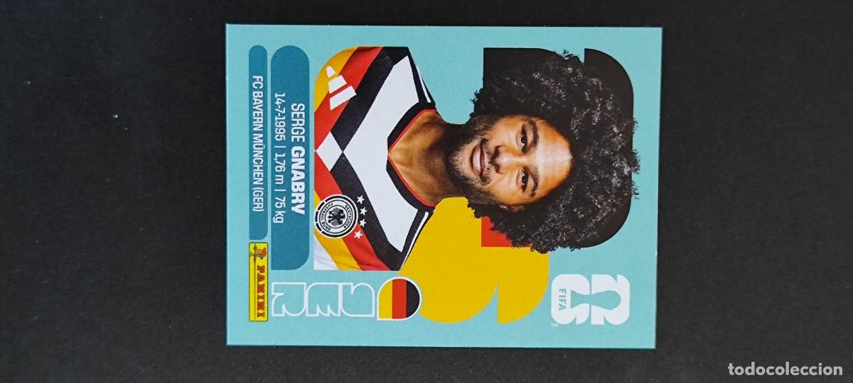 Cromos de F&uacute;tbol: FIFA WORLD CUP 2026 STICKER GNABRY ALEMANIA # GER16 PANINI