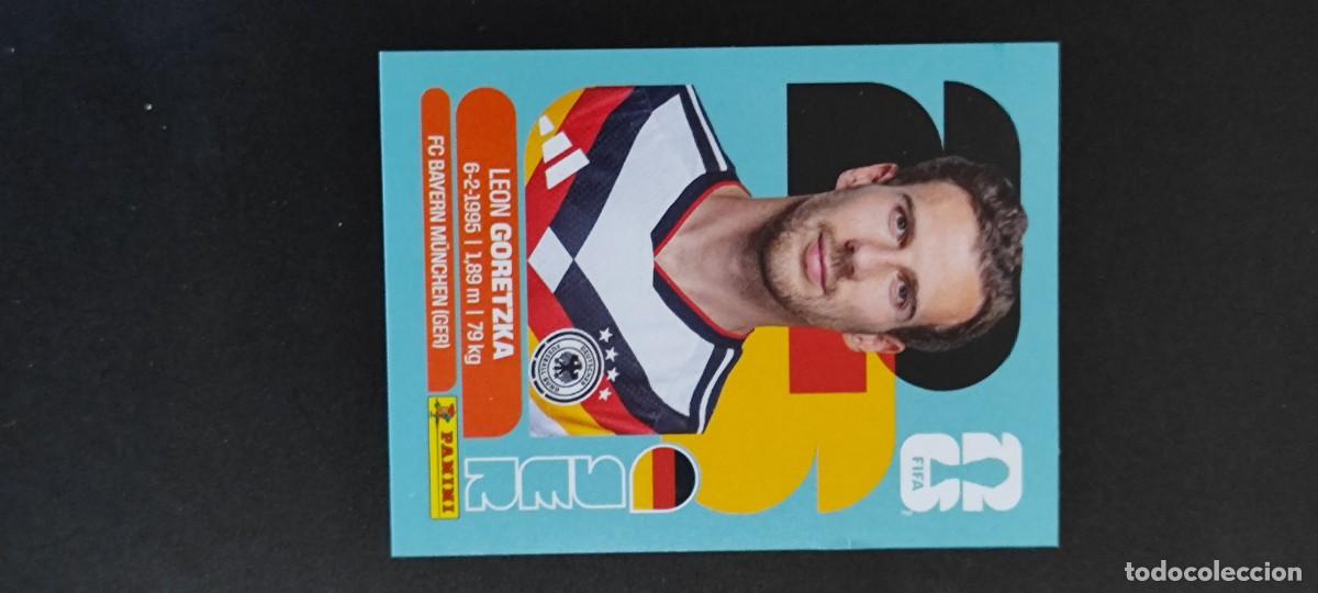 Cromos de F&uacute;tbol: FIFA WORLD CUP 2026 STICKER GORETZKA ALEMANIA # GER14 PANINI