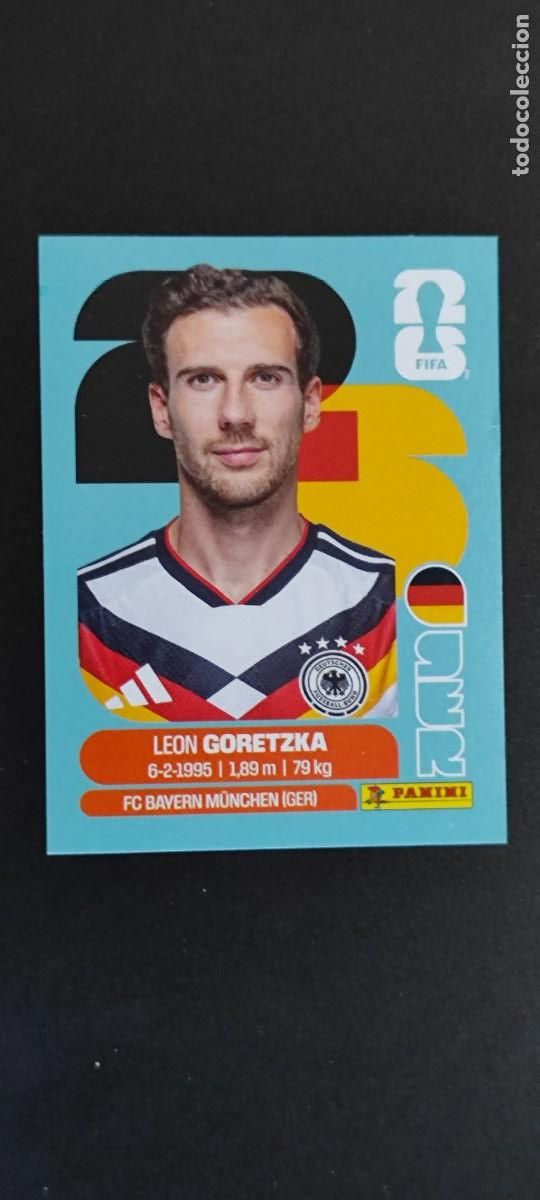 Cromos de F&uacute;tbol: FIFA WORLD CUP 2026 STICKER GORETZKA ALEMANIA # GER14 PANINI